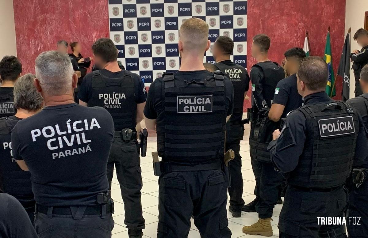 Policia Civil deflagra Operação “Atemporal” em foz do Iguaçu