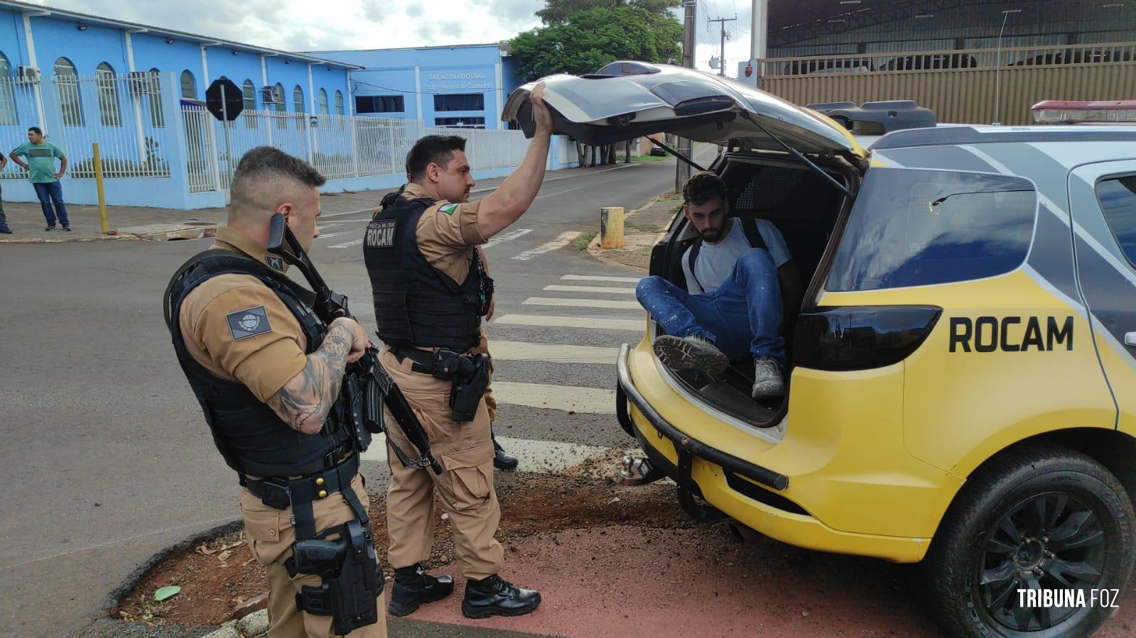 ROCAM prende motociclista após perseguição na região da Vila A