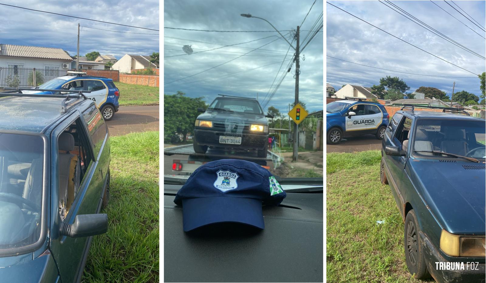 Guarda Municipal recupera veículo furtado no Bairro Três Lagoas