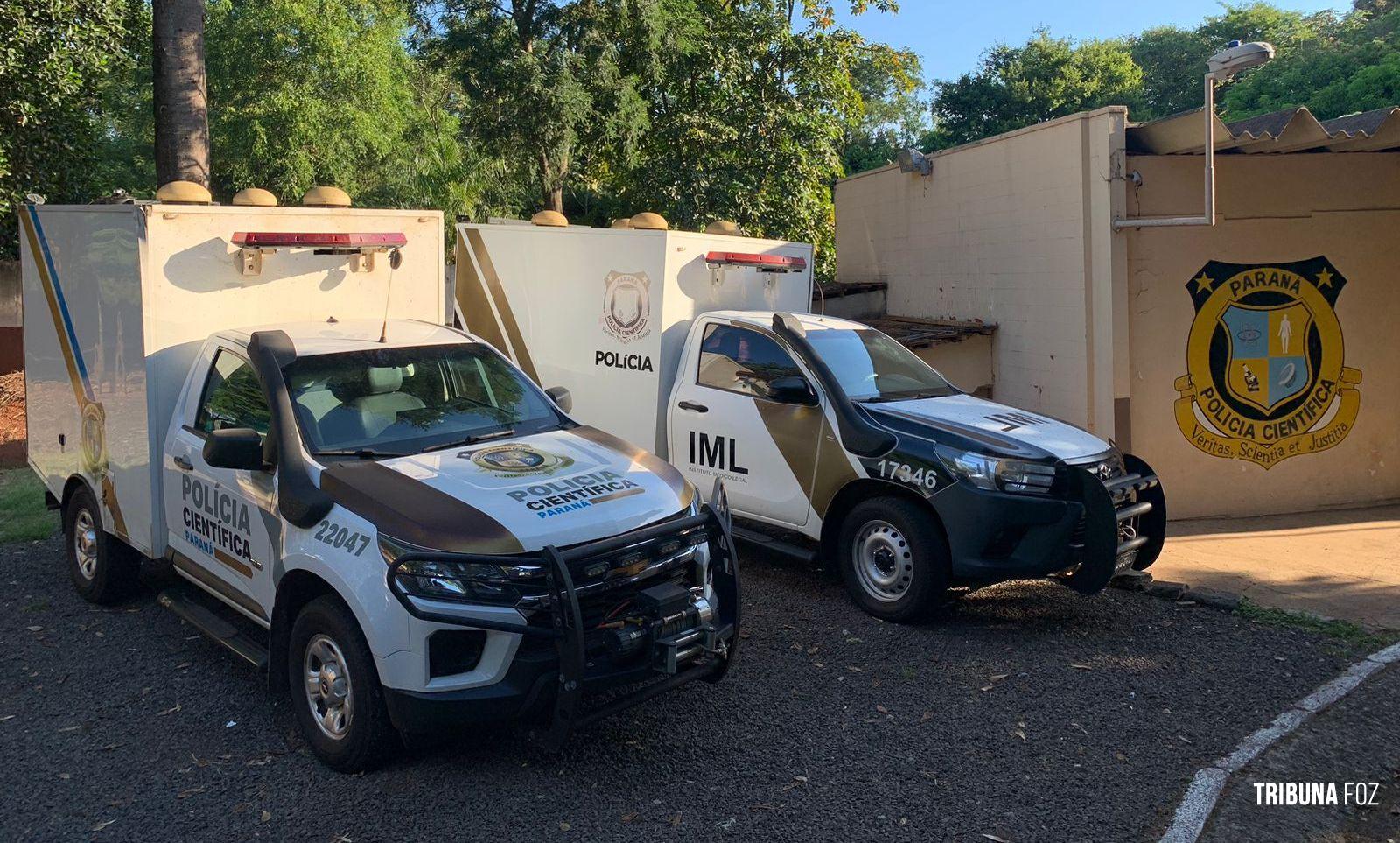 IML remove corpo de idoso que teve mal súbito em Santa Terezinha de Itaipu