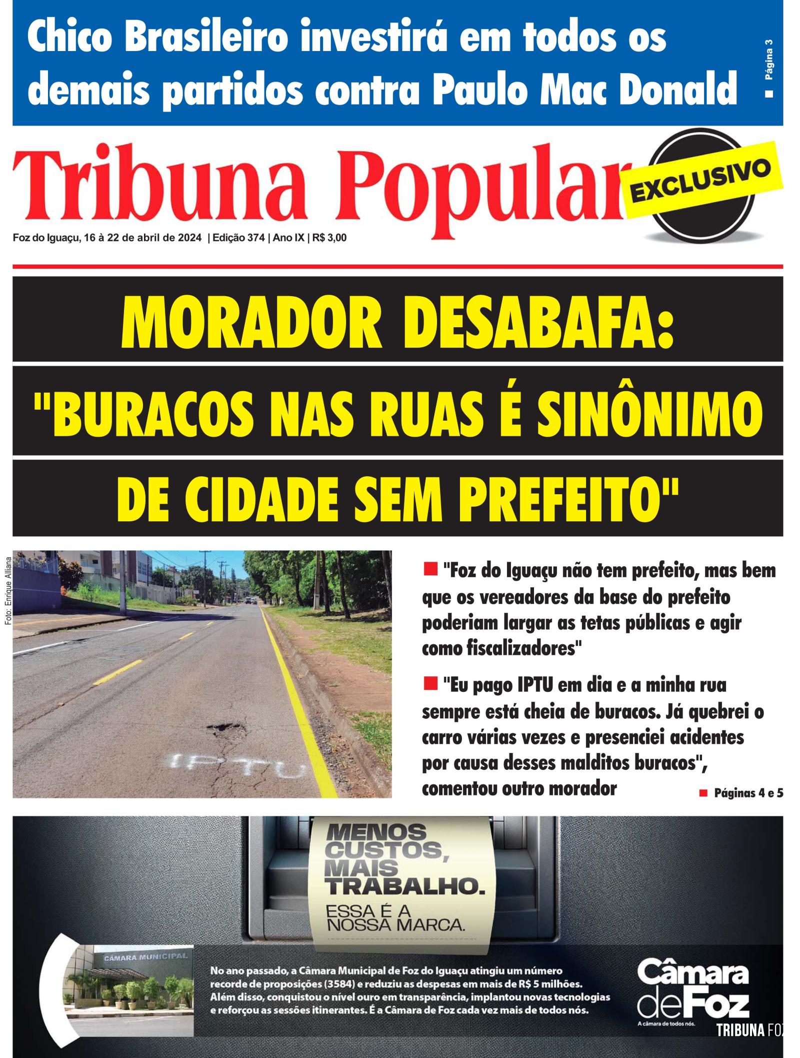 Jornal Tribuna Popular - Edição 374