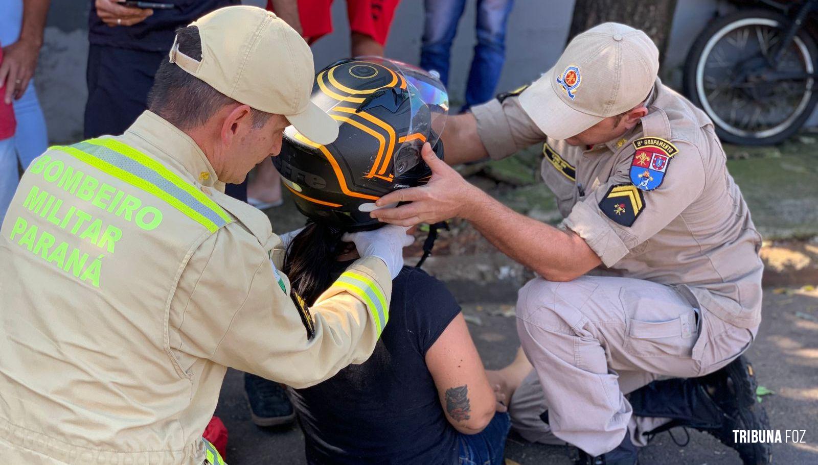 Siate socorre vitima de acidente de trânsito no Morumbi II