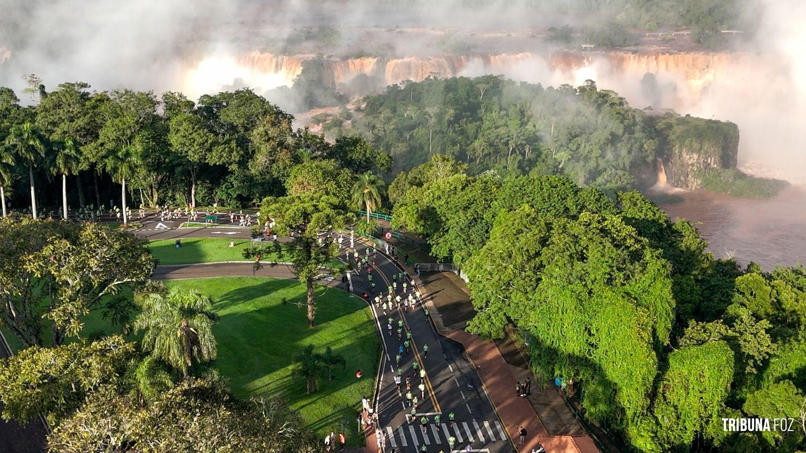 Meia das Cataratas promoveu esporte e conexão com a natureza no Parque Nacional do Iguaçu