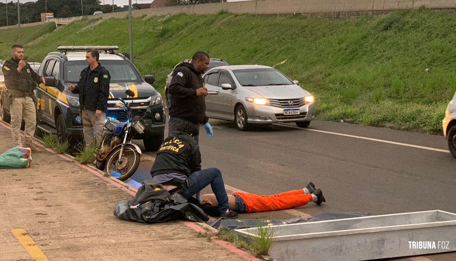 Motociclista morre após sofrer mal súbito na BR-277