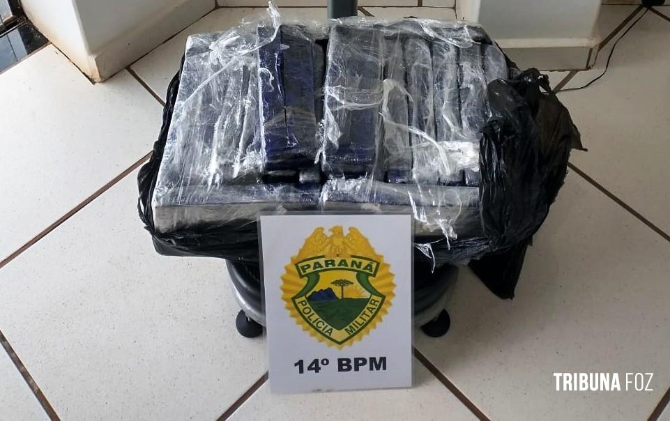 Policia Militar prende homem por tráfico de drogas em Santa Terezinha de Itaipu