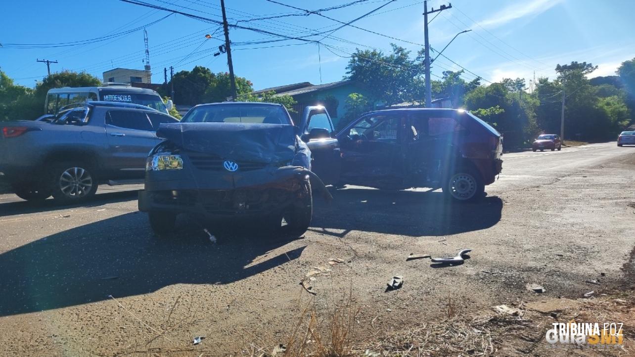 Duas pessoas ficam feridas após acidente em São Miguel do Iguaçu