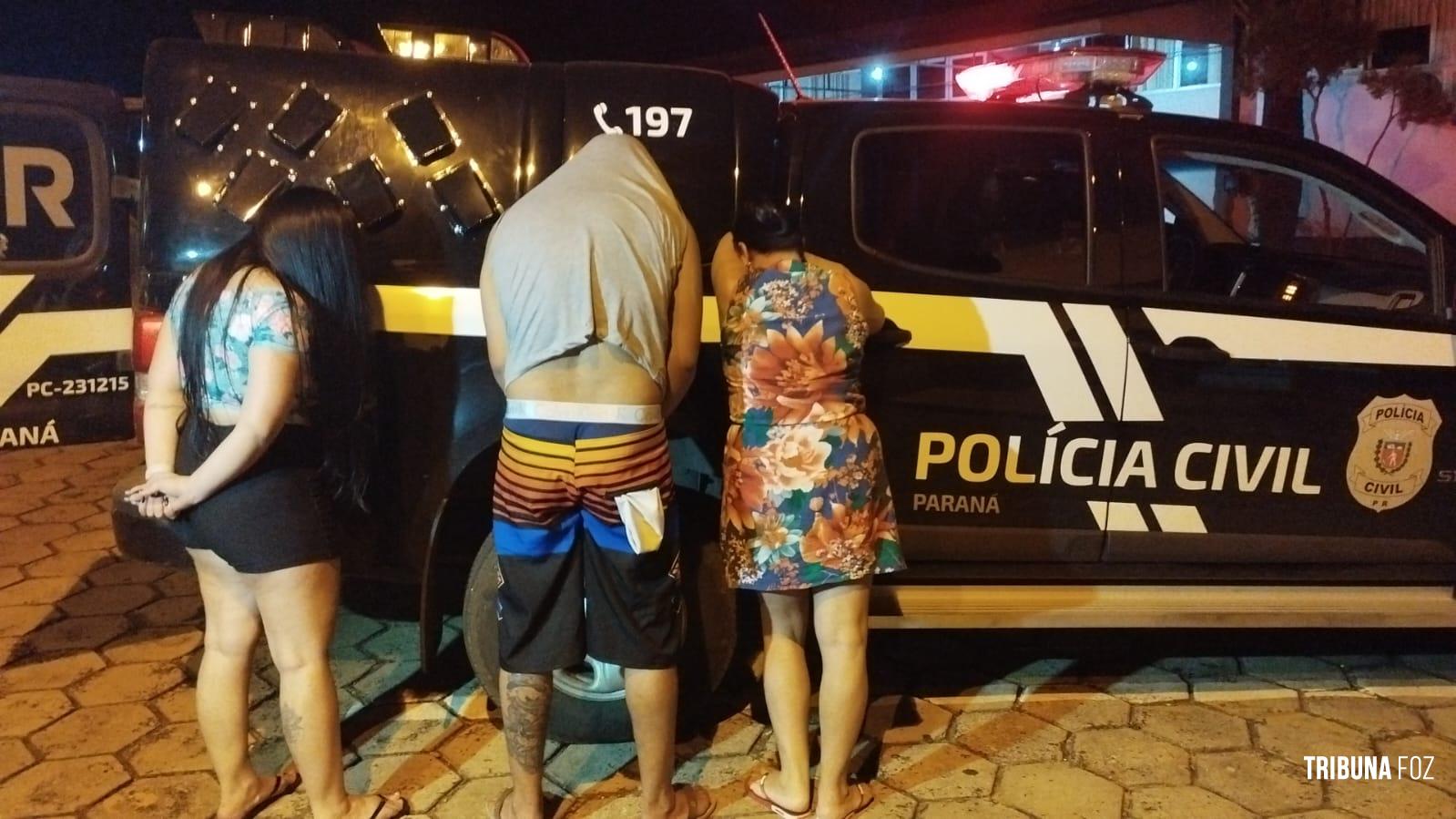 GDE prende três pessoas com 198 pedras de crack no Porto Meira