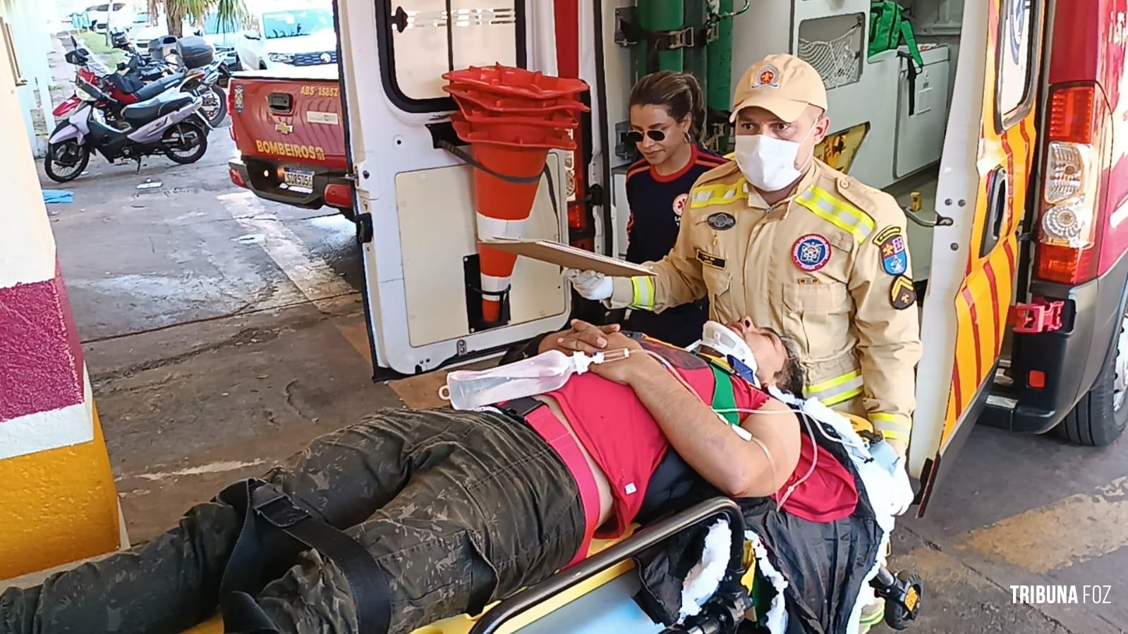 Grave Acidente de Trânsito na Ponte Internacional da Amizade