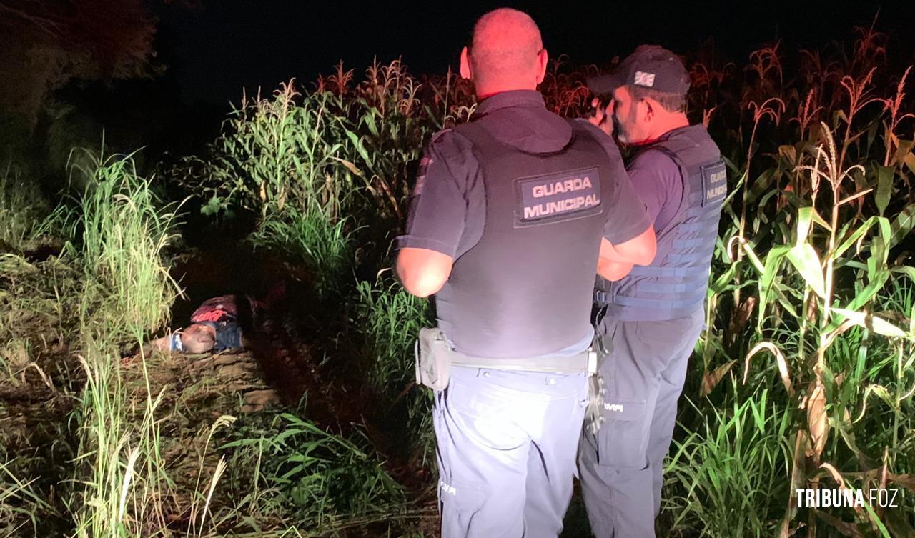 Homem é encontrado executado a tiros na estrada rural de Foz a Santa Terezinha de Itaipu