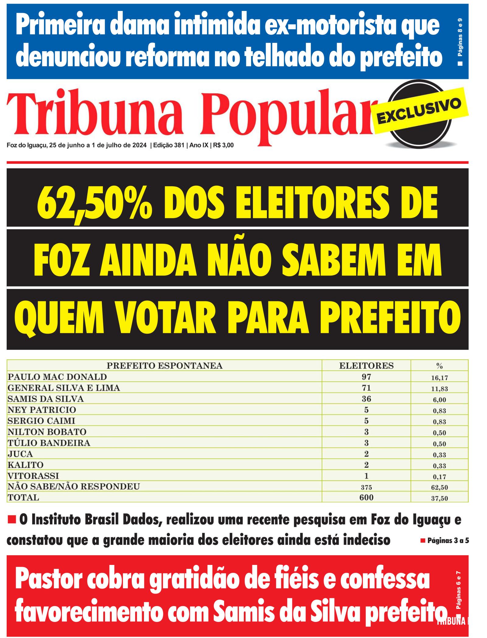 Jornal Tribuna Popular - Edição 381