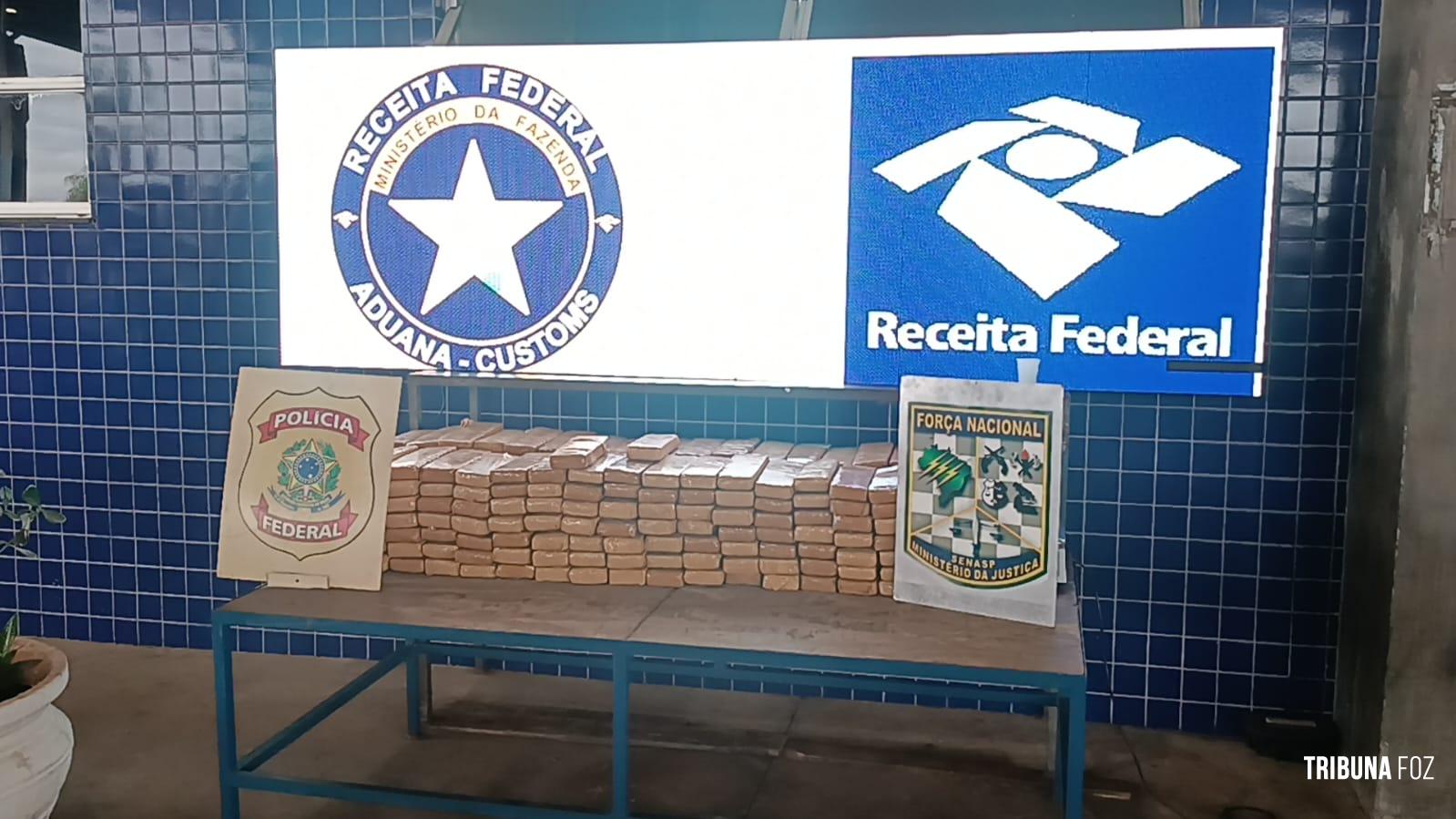 Receita Federal prende paraguaio com 226 tabletes de maconha na Ponte da Amizade