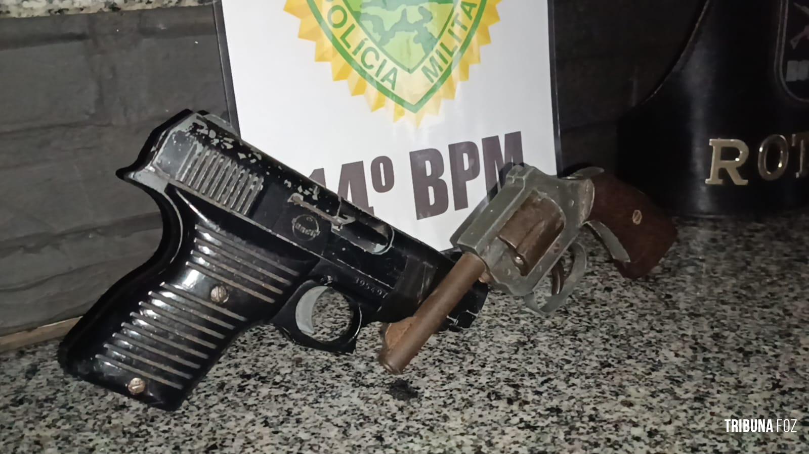 ROTAM prende homem com duas armas de fogo no Porto Meira