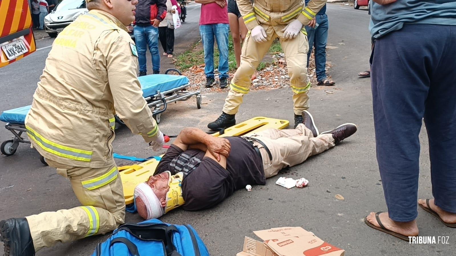 Siate socorre ciclista após atropelamento por moto no Porto Meira Siate socorre ciclista após atropelamento por moto no Porto Meira