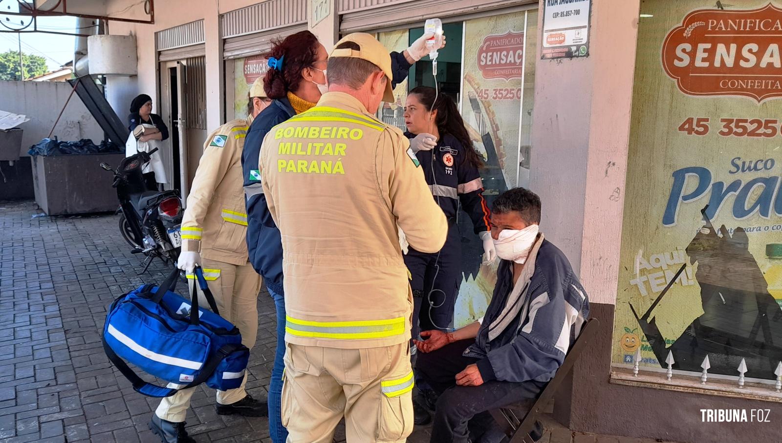 Morador de rua é esfaqueado na Praça da Bíblia