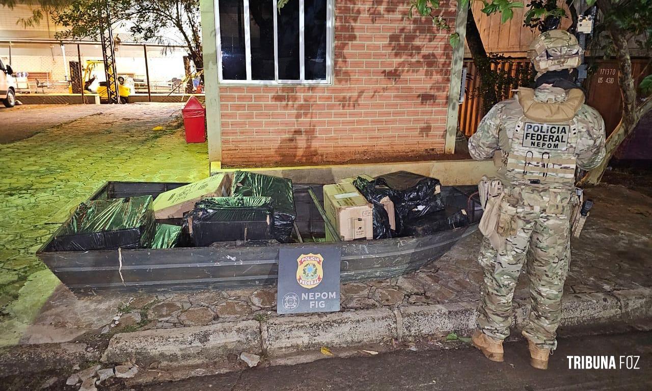 Policia Federal intensifica fiscalização no Rio Paraná para inibir o tráfico e contrabando