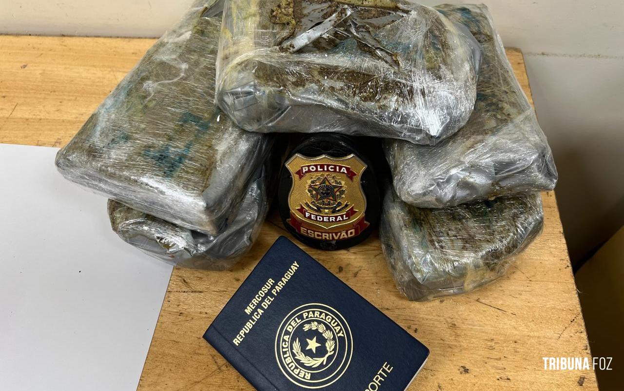 Policia Federal prende passageira com cocaína em fundo falso da bagagem no Aeroporto de Foz do Iguaçu