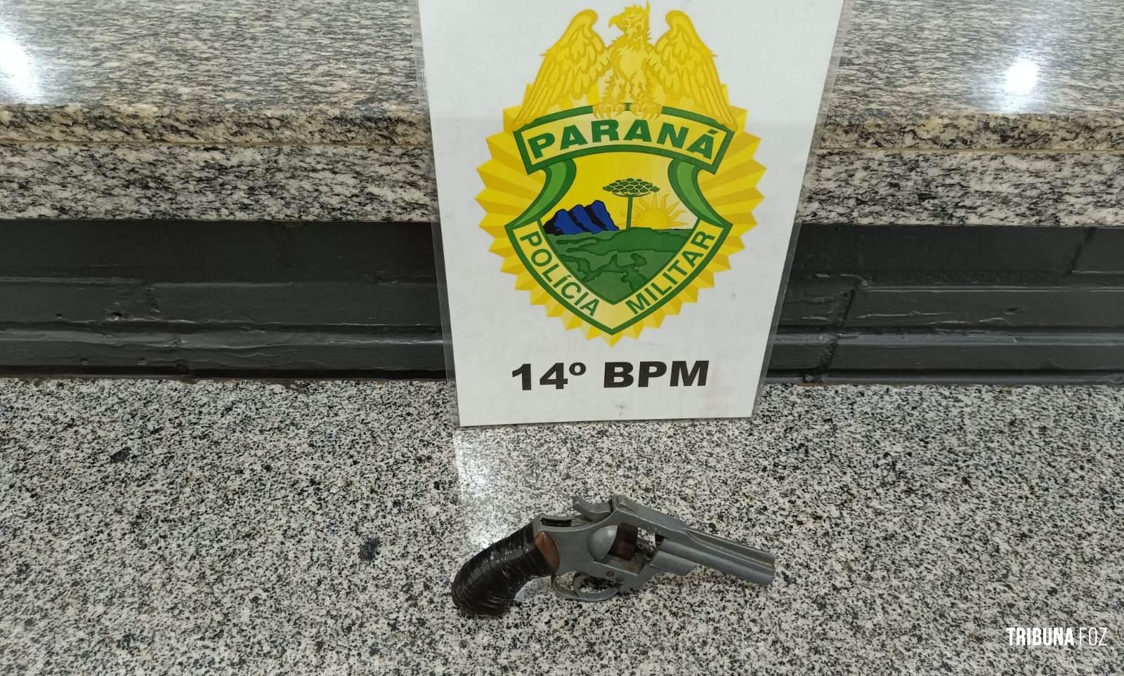 Policia Militar prende homem com revolver no Porto Meira após disparos em via pública