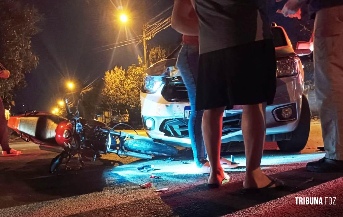 Siate socorre motociclista e passageiro após colisão no Porto Meira Siate socorre motociclista e passageiro após colisão no Porto Meira