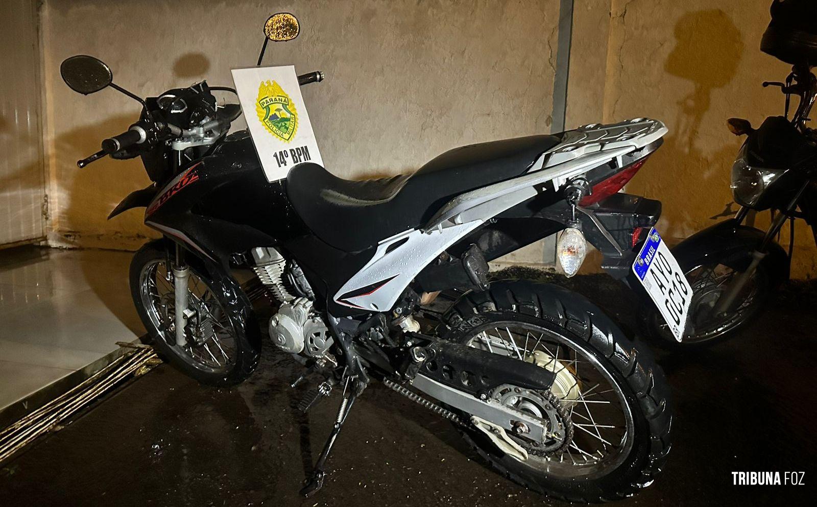 Ladrão de moto é preso pela PM em flagrante na Vila Portes