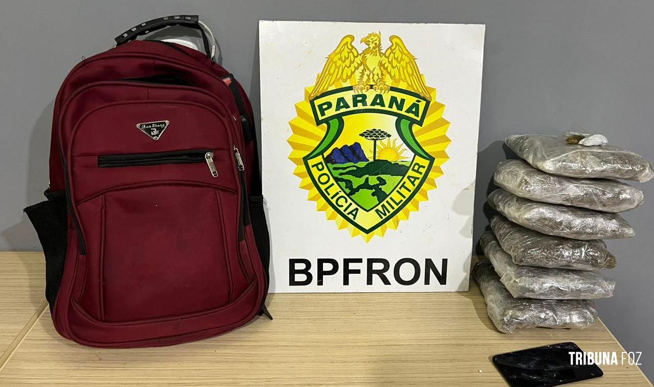 BPFRON apreende menor de idade por tráfico de drogas em São Miguel do Iguaçu