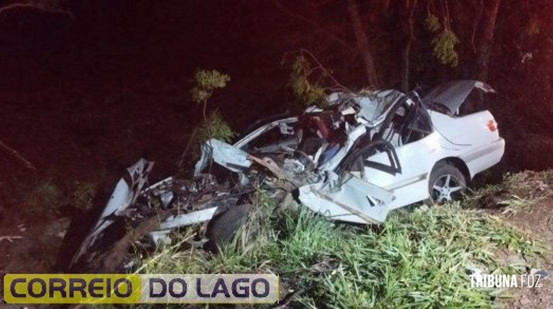 Condutor morre após acidente na PR-317 em Santa Helena