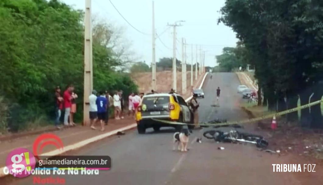 Jovem perde a vida em trágico acidente de moto em Itaipulândia