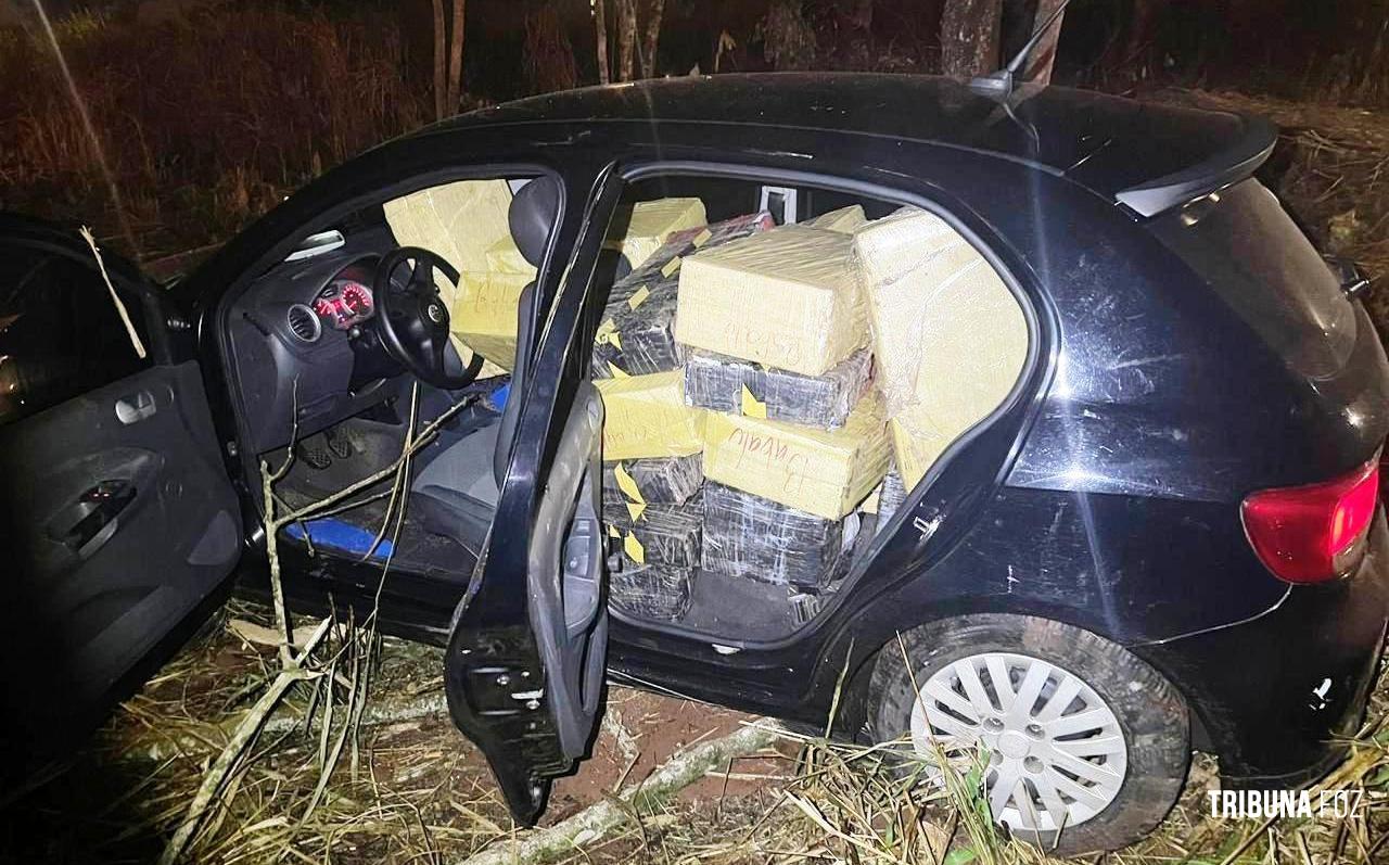 Policia Federal e BPFRON interceptam veículo carregado 701,5 Kg de maconha no Bairro Porto Belo