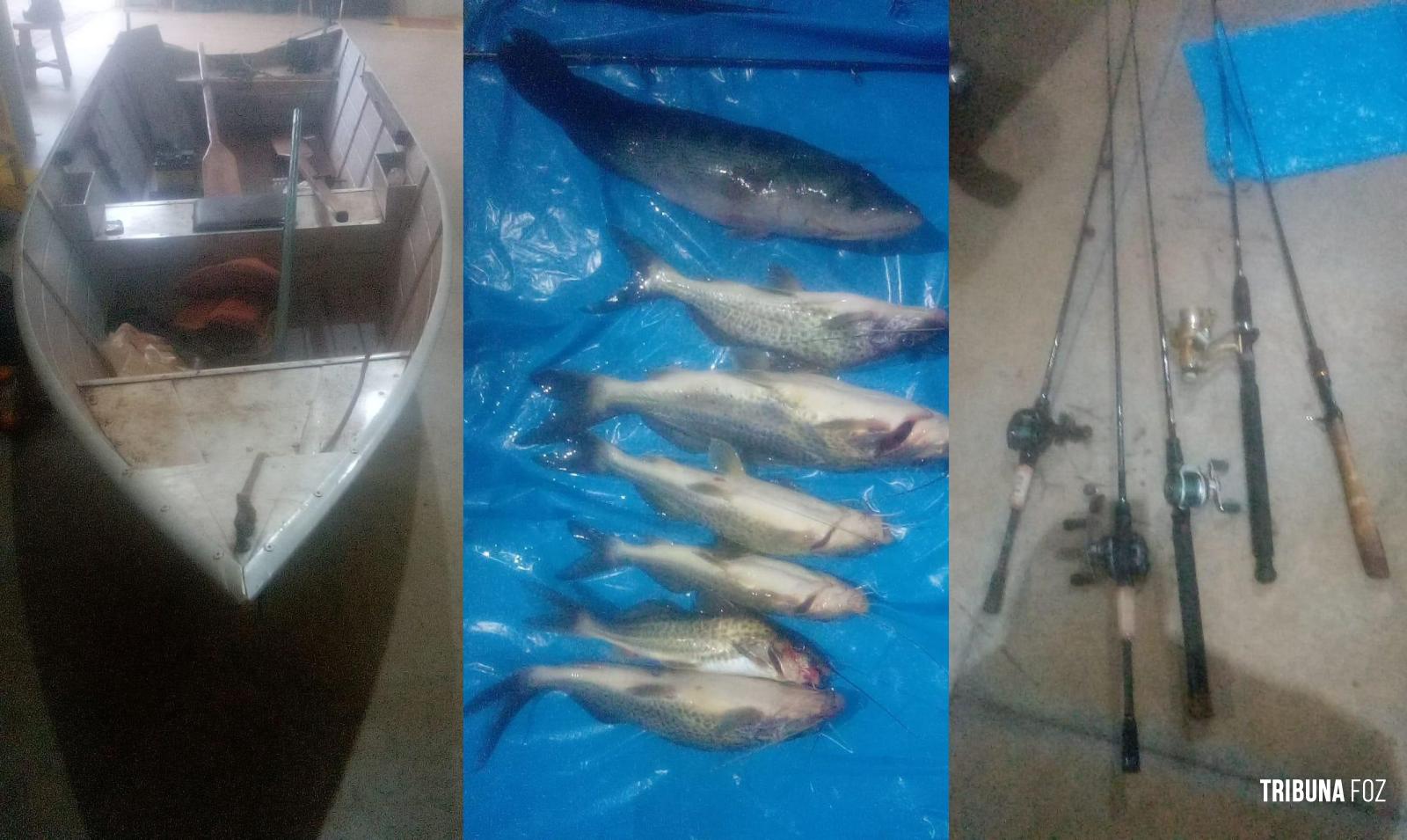 Policia Federal prende um argentino e um japonês pelos crime de pesca ilegal no Parque Nacional do Iguaçu