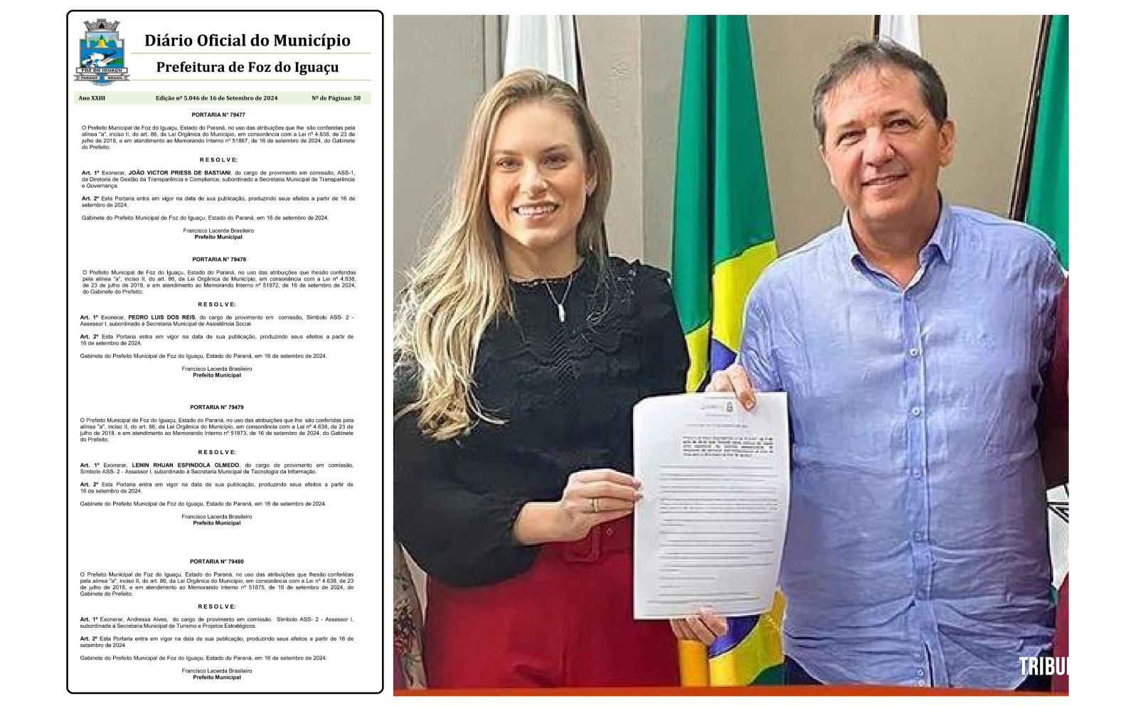 Vereadora que reprovou as contas de Chico tem seus cabos eleitorais exonerados da Prefeitura