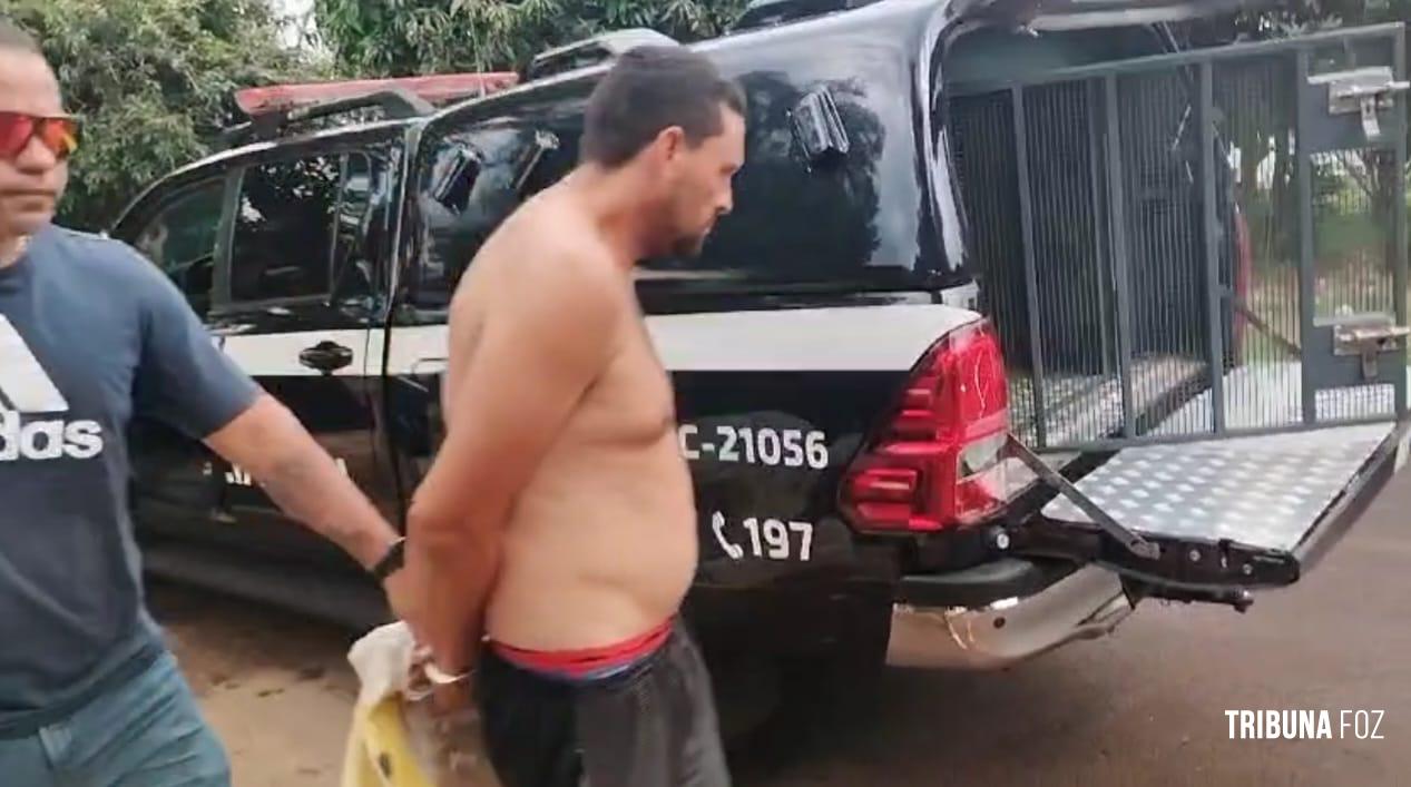 GDE da Policia Civil cumpre mandado de prisão no Bairro Parque Imperatriz