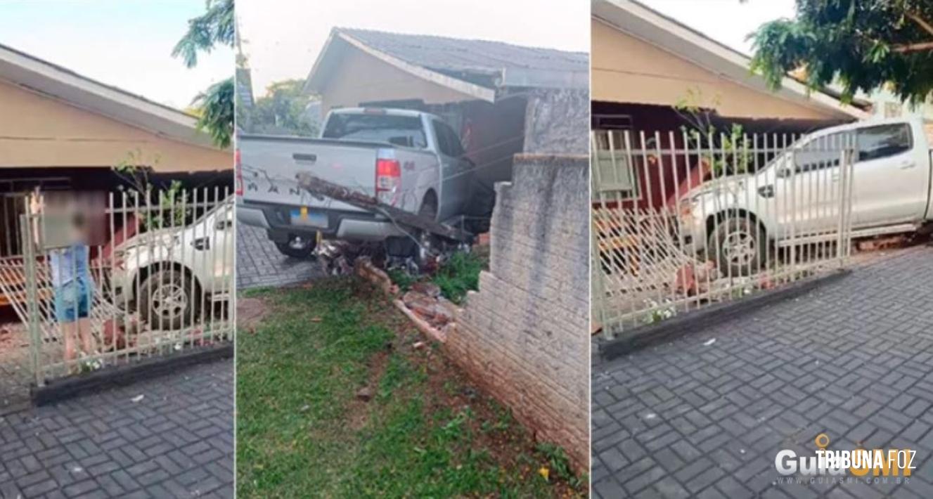 Motorista é presa após causar danos em residência e deixar um ferido em Matelândia