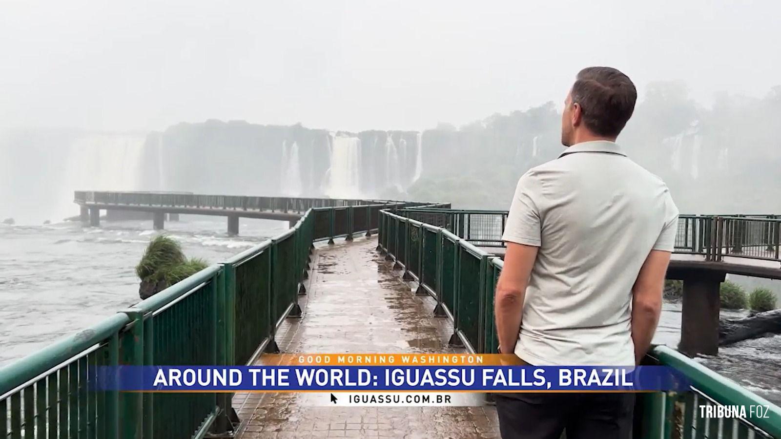 Parque Nacional do Iguaçu ganha destaque em programa dos Estados Unidos