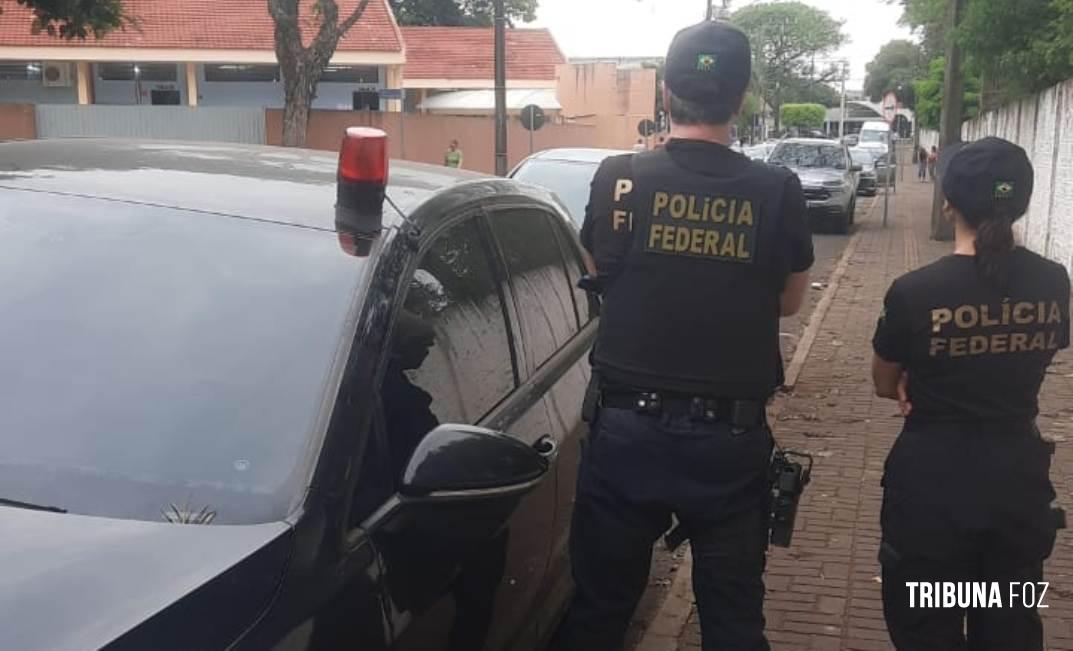 Policia Federal aborda candidato armado dentro de um colégio eleitoral em Santa Terezinha de Itaipu