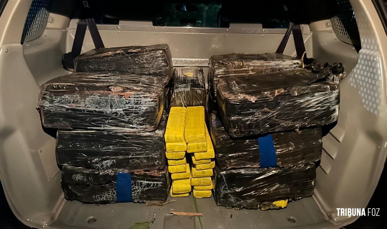 Policia Federal apreende 213 Kg de maconha no Lago de Itaipu