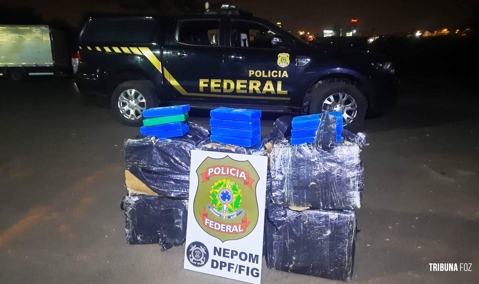 Polícia Federal apreende quase duzentos quilos de cocaína às margens do Rio Paraná