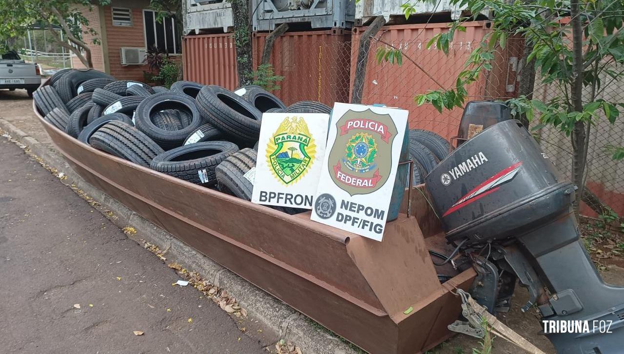 Policia Federal intensifica operações de repressão ao contrabando na tríplice fronteira