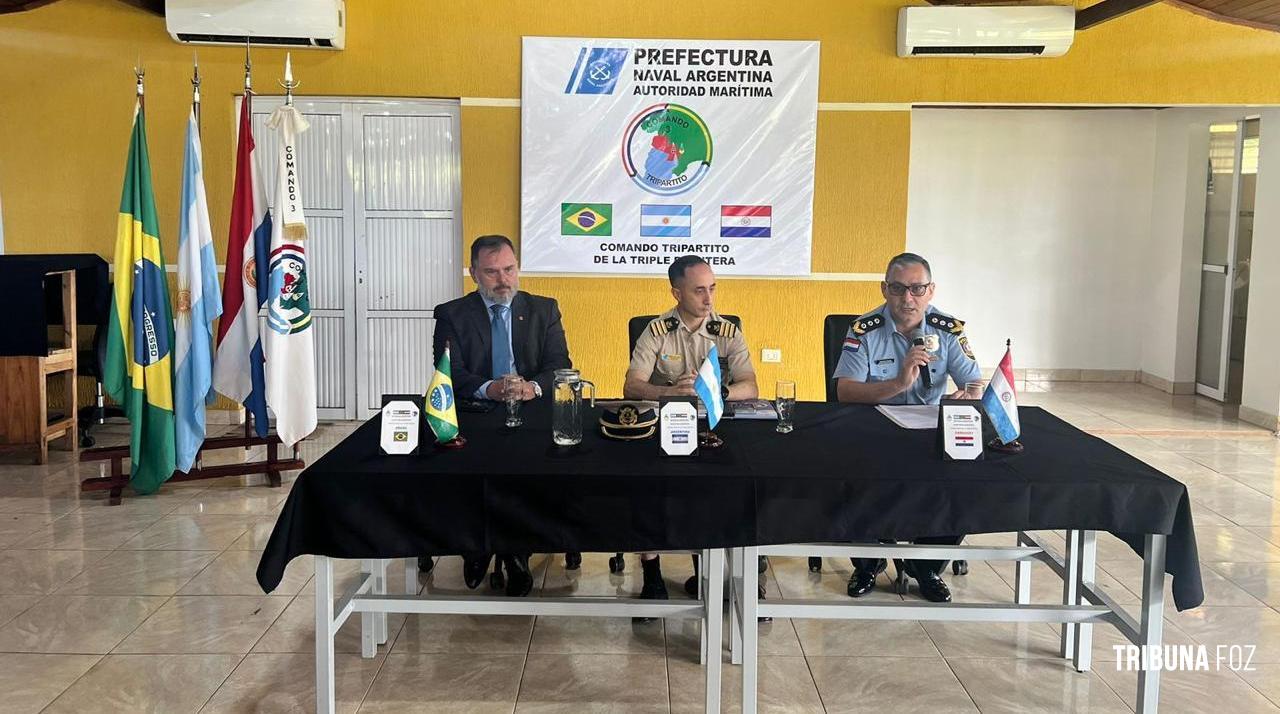 Policia Federal recebe a presidência do Comando Tripartite em Foz do Iguaçu