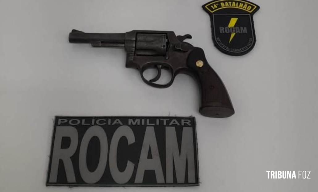 ROCAM prende em flagrante autor da tentativa de homicídio ocorrido durante a madrugada