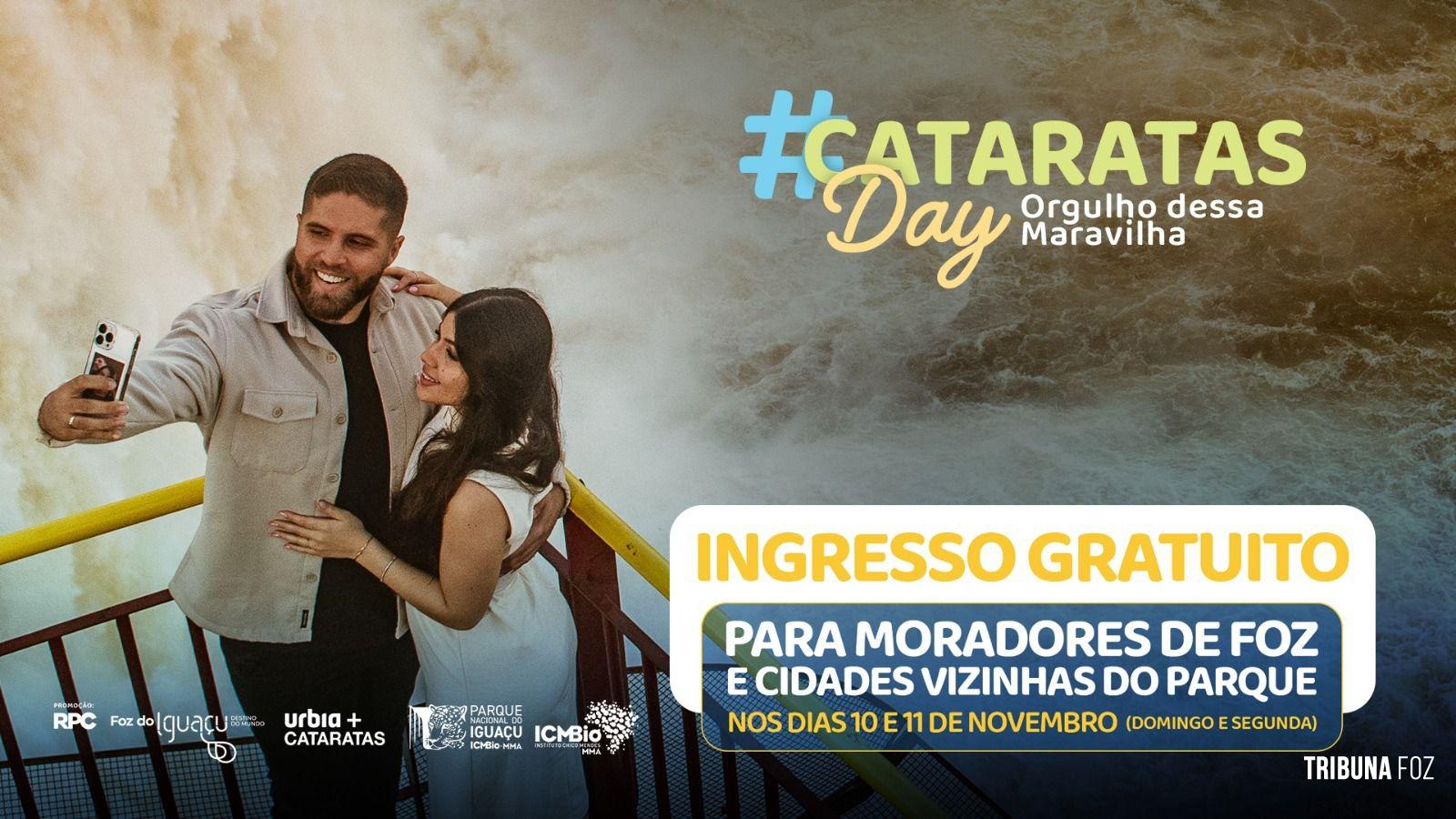 Confira a programação do Parque Nacional do Iguaçu para o #CataratasDay, próximo domingo