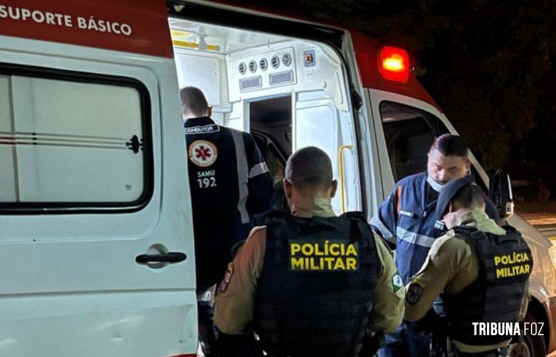 Jovem em surto mobiliza equipes do SAMU e Polícia Militar no balneário de Santa Helena