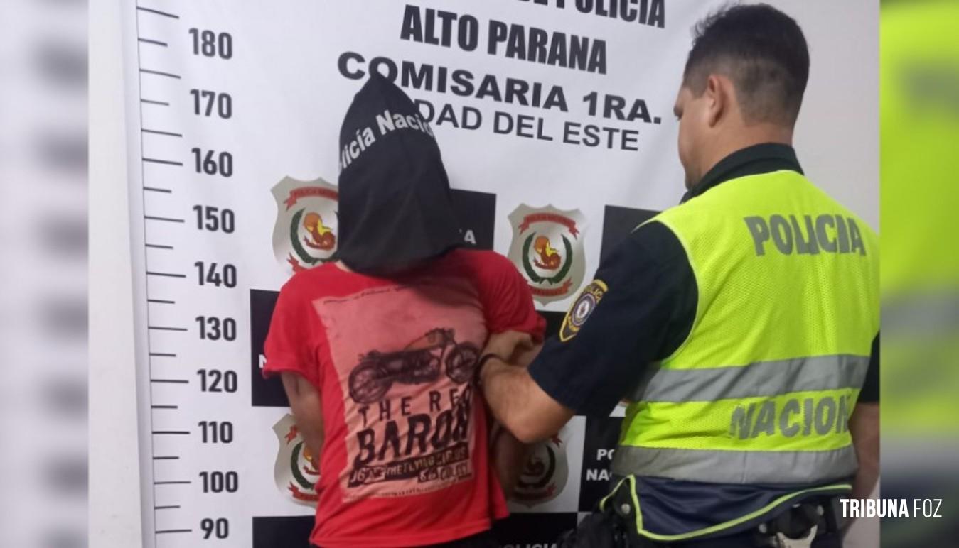 Policia Nacional do Paraguai prende brasileiro com veículo furtado em Ciudad Del Este