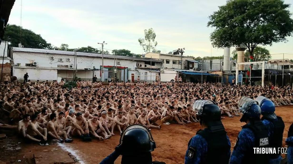 700 faccionados do PCC estão na Penitenciária Regional de Ciudad Del Este