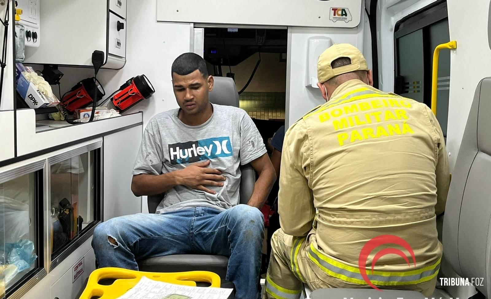 Briga generalizada durante a madrugada deixa duas pessoas feridas 