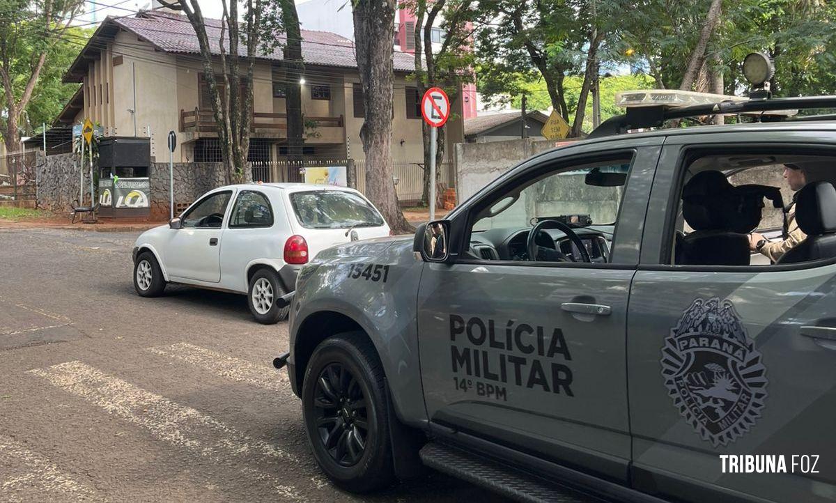 Militares da ROTAM recuperam carro furtado no Shopping Cataratas JL Militares da ROTAM recuperam carro furtado no Shopping Cataratas JL