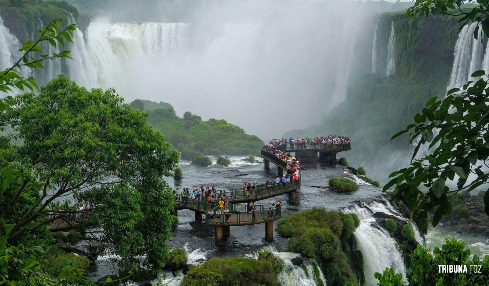 Parque Nacional do Iguaçu supera a visitação total de 2023 nesta quinta-feira, 26 de dezembro