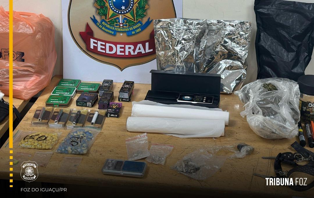 Policia Federal deflagra operação de combate a distribuição de drogas na tríplice fronteira