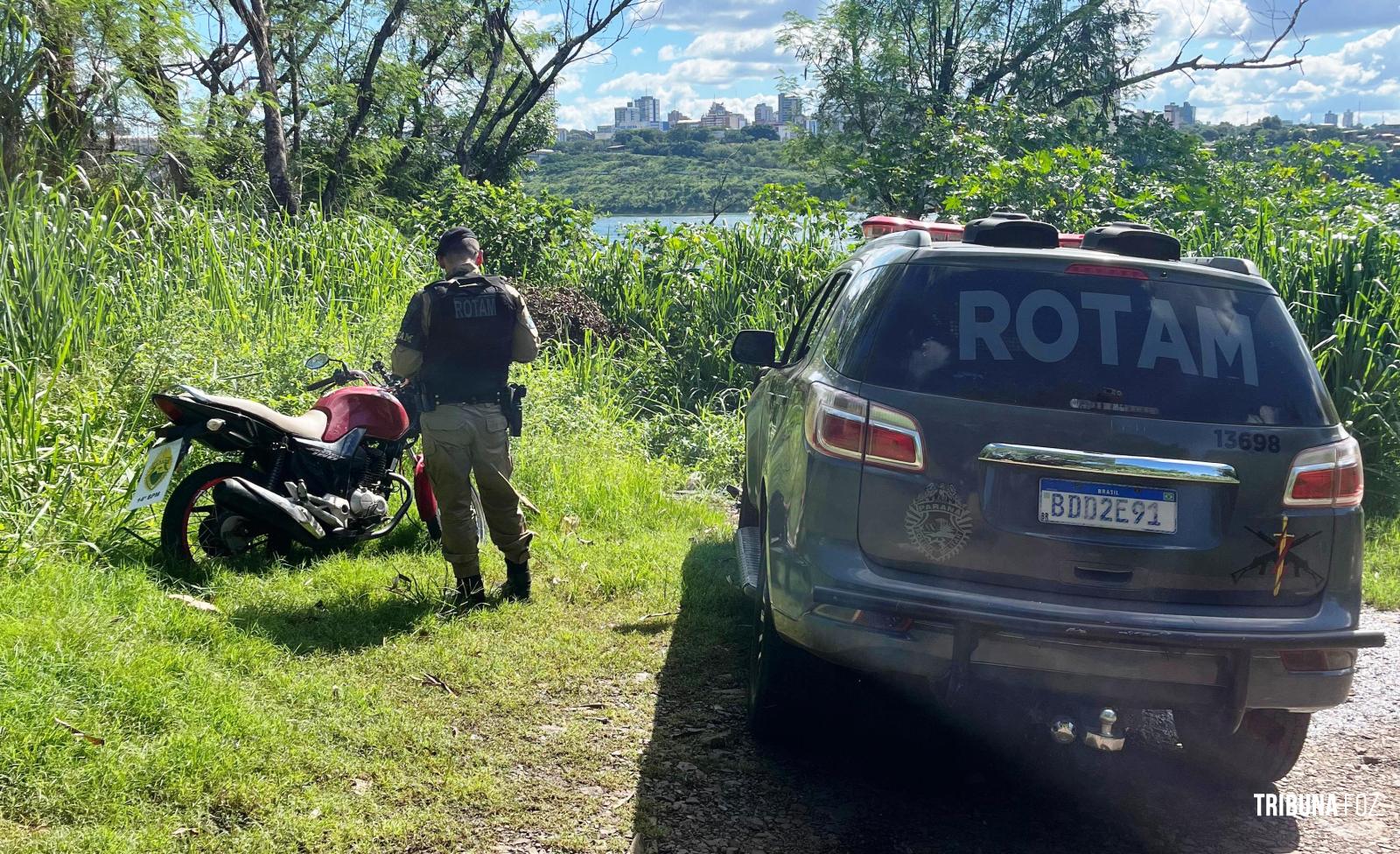 Polícia Militar recupera motocicleta furtada o Jardim Jupira