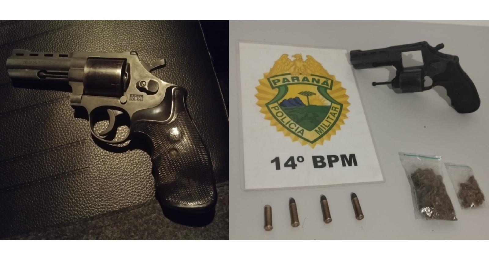 ROTAM prende homem com revolver 38 no Bairro Jardim América