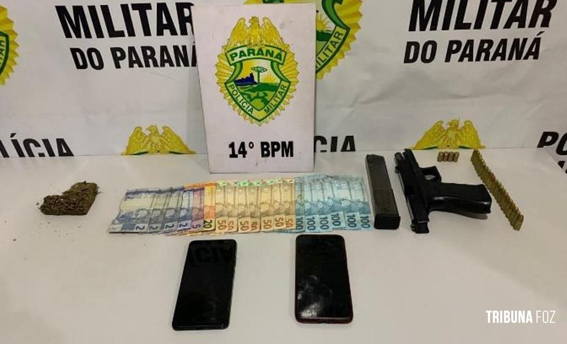 PM de Medianeira prende homem por porte ilegal de arma de fogo PM de Medianeira prende homem por porte ilegal de arma de fogo