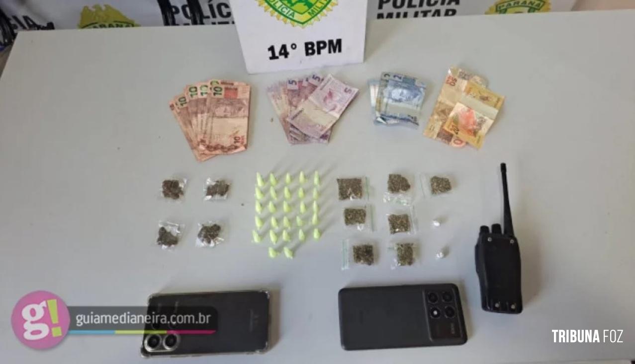 PM divulga relatório de ação que resultou em prisão por tráfico de drogas em Medianeira PM divulga relatório de ação que resultou em prisão por tráfico de drogas em Medianeira